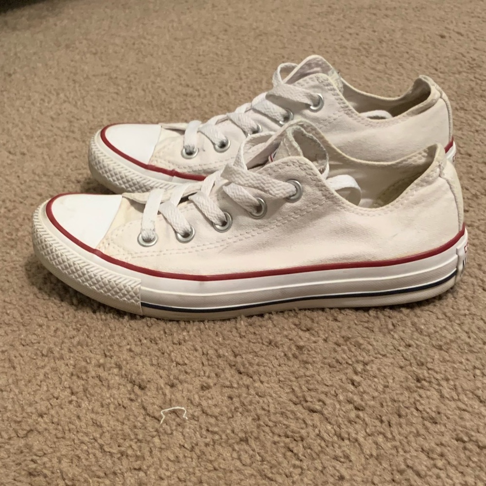 White Converse - Women’s 6